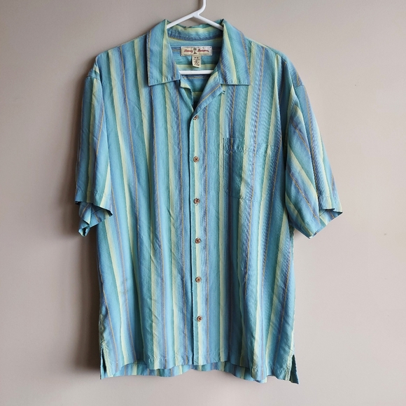 Tommy Bahama Other - TOMMY BAHAMA ♡ Mens Shirt 100% Silk